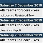 both teams to score bet