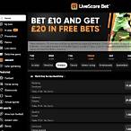 livescore bet review